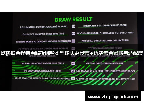 欧协联赛程特点解析哪些类型球队更具竞争优势参赛策略与适配度